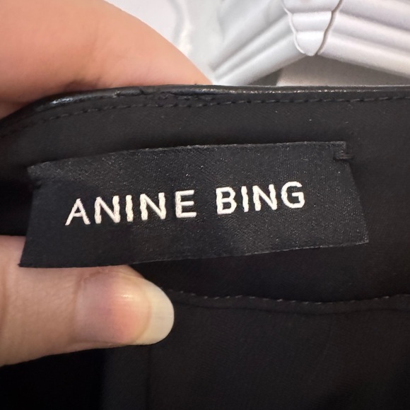 Anine Bing Classic Black Carmen Pant - Picture 4 of 8